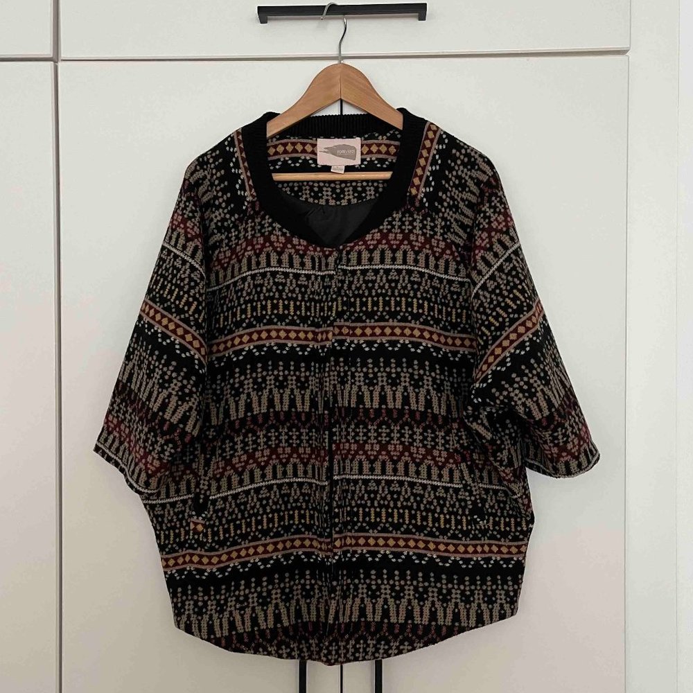 Fall Tapestry Jacket Forever 21 (size M)